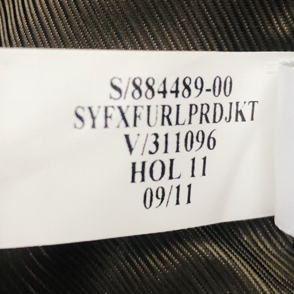 Banana Republic Womens Faux Fur Leopard Print Extra Large XL 2001 Holiday Jacket - Picture 16 of 16